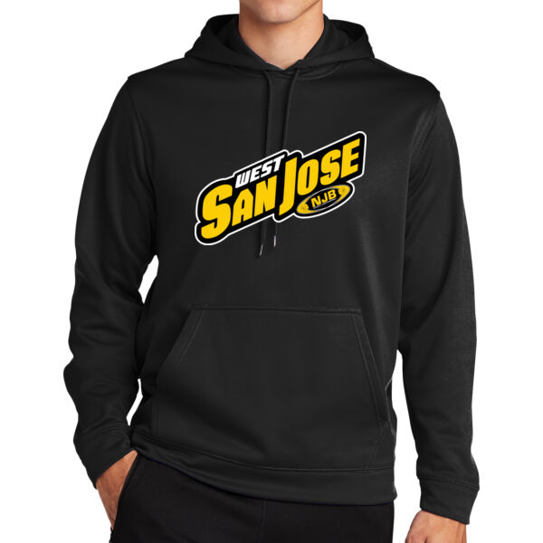 West San Jose NJB Sport Wick Fleece Hooded Pullover Thumbnail
