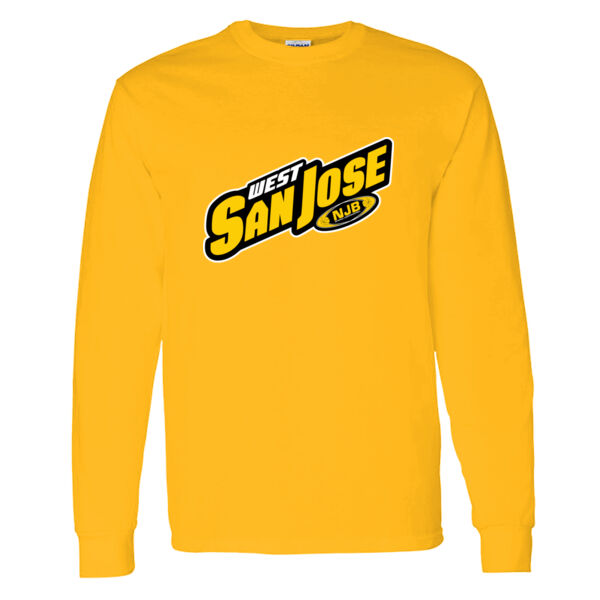West San Jose NJB Heavy Cotton 100% Cotton Long Sleeve T Shirt Thumbnail