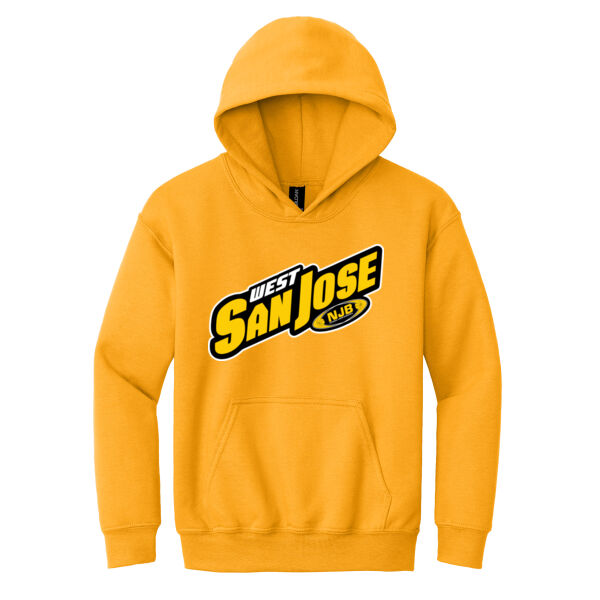 West San Jose NJB Youth Heavy Blend Hooded Sweatshirt Thumbnail